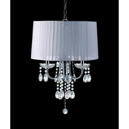 Jada White Ceiling Lamp - R&R Furniture Gallery (Fountain Valley, CA)