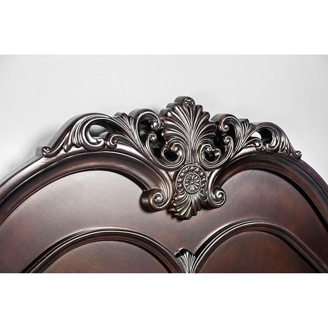 Mandura Cherry Cal.King & E.King Bed - R&R Furniture Gallery (Fountain Valley, CA)