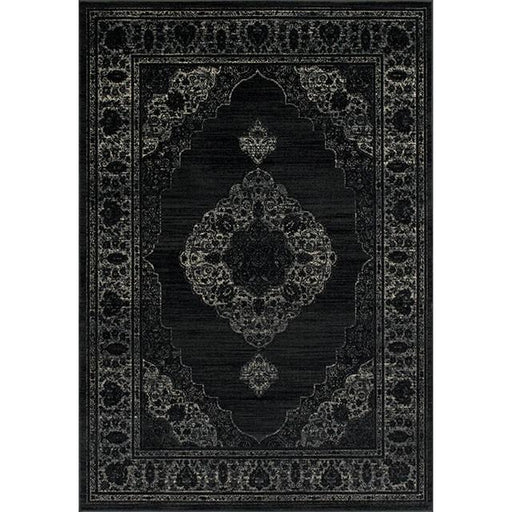 Kozlu Dark Gray 5' X 7' Area Rug - R&R Furniture Gallery (Fountain Valley, CA)