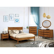 Lennart Oak Rectangular Mirror - R&R Furniture Gallery (Fountain Valley, CA)