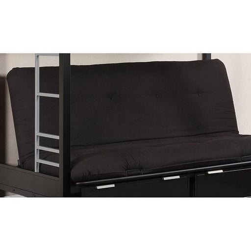 KNOX Black 6" Black Futon Mattress - R&R Furniture Gallery (Fountain Valley, CA)