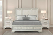 Stella Mia 4 Pc 5 Pc Queen Bedroom Set White - R&R Furniture Gallery (Fountain Valley, CA)