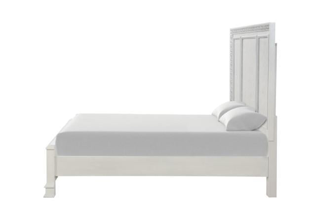 Stella Mia 4 Pc 5 Pc Queen Bedroom Set White - R&R Furniture Gallery (Fountain Valley, CA)
