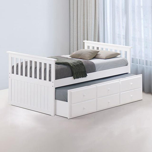 Captain Bed Clemens White - R&R Furniture Gallery (Fountain Valley, CA)