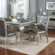Amina Champagne Dining Table - R&R Furniture Gallery (Fountain Valley, CA)