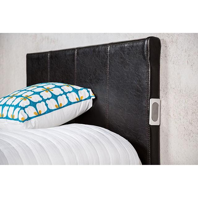 Evans Bed Espresso & Pink - R&R Furniture Gallery (Fountain Valley, CA)
