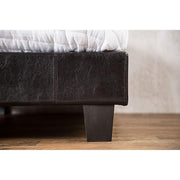 Evans E.King & Cal.King Bed Espressso, White, & Camel - R&R Furniture Gallery (Fountain Valley, CA)