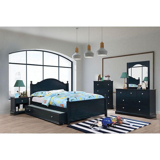 Diane Bed Blue & Gray - R&R Furniture Gallery (Fountain Valley, CA)