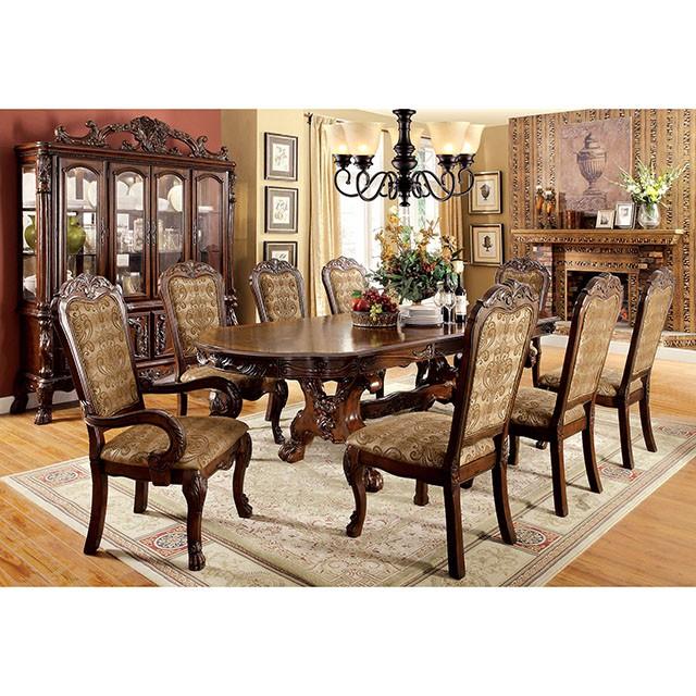 MEDIEVE Cherry Hutch & Buffet, Cherry - R&R Furniture Gallery (Fountain Valley, CA)