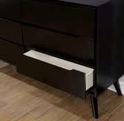 LENNART II Black Dresser - R&R Furniture Gallery (Fountain Valley, CA)