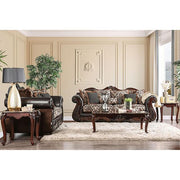 JAMAEL Brown/Espresso Love Seat - R&R Furniture Gallery (Fountain Valley, CA)