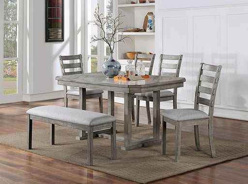 LAQUILA Bench, Gray - R&R Furniture Gallery (Fountain Valley, CA)