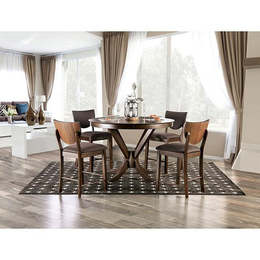 MARINA Counter Ht. Round Dining Table - R&R Furniture Gallery (Fountain Valley, CA)