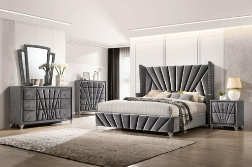 Carissa 5 Pc Queen Bedroom Set - R&R Furniture Gallery (Fountain Valley, CA)