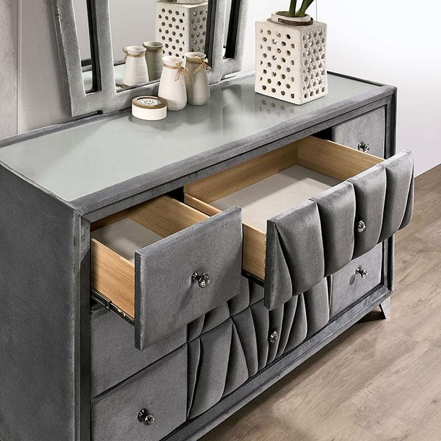 Carissa 4 Pc Queen Bedroom Set - R&R Furniture Gallery (Fountain Valley, CA)