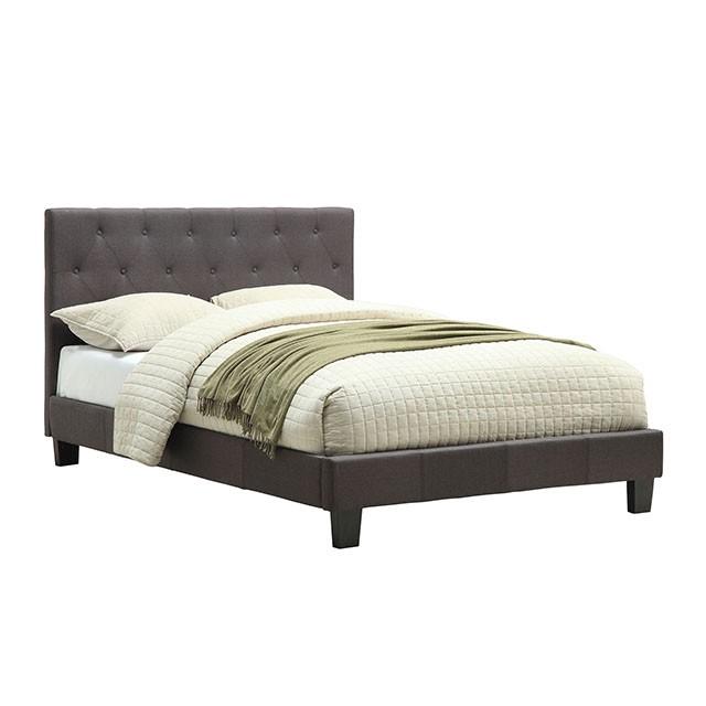 LEEROY Queen & Twin Bed Ivory & Gray - R&R Furniture Gallery (Fountain Valley, CA)
