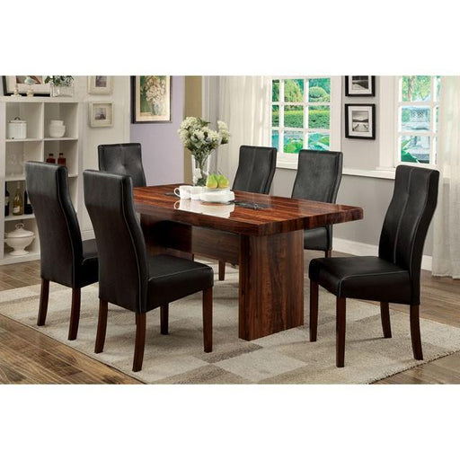 BONNEVILLE I Brown Cherry Dining Table - R&R Furniture Gallery (Fountain Valley, CA)