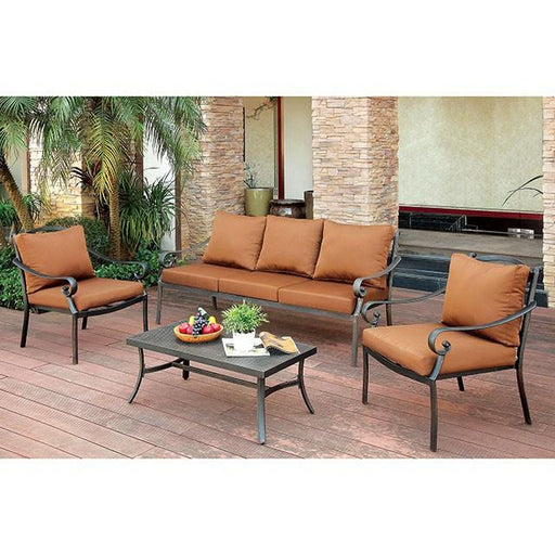Bonquesha Patio Sofa - R&R Furniture Gallery (Fountain Valley, CA)