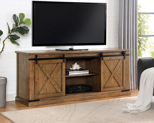 BORREGO TV Stand, Dark Oak - R&R Furniture Gallery (Fountain Valley, CA)