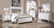 BRACHIUM Queen Bed, White - R&R Furniture Gallery (Fountain Valley, CA)