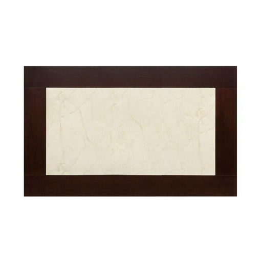 BRENT Dark Cherry/Ivory Dining Table - R&R Furniture Gallery (Fountain Valley, CA)