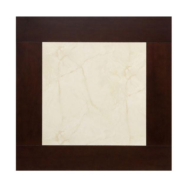 BRENT II Dark Cherry/Ivory Counter Ht. Table w/ Insert - R&R Furniture Gallery (Fountain Valley, CA)
