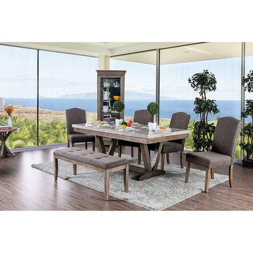 Bridgen Dining Table - R&R Furniture Gallery (Fountain Valley, CA)