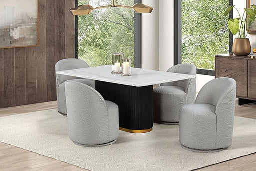 Broager Dining Swivel Chair - R&R Furniture Gallery (Fountain Valley, CA)