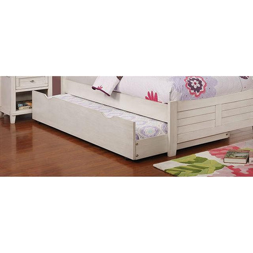 BROGAN Antique White Trundle/Drawers - R&R Furniture Gallery (Fountain Valley, CA)