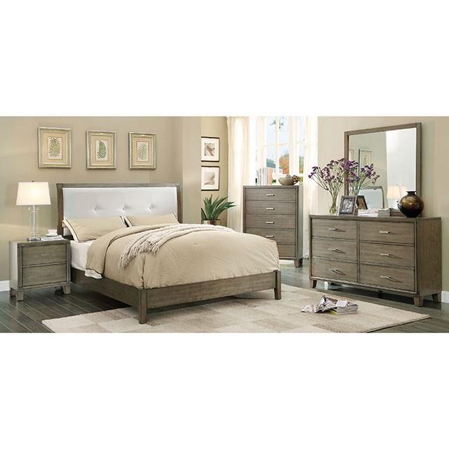 ENRICO I Gray Mirror - R&R Furniture Gallery (Fountain Valley, CA)