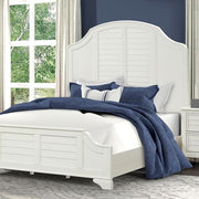 Whitehaven Bed White - R&R Furniture Gallery (Fountain Valley, CA)
