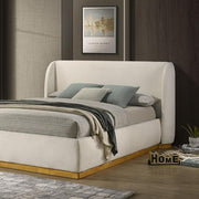 Whitman Bed Natural Oak - R&R Furniture Gallery (Fountain Valley, CA)