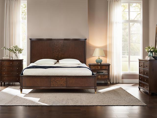 Westerham Bed Cherry - R&R Furniture Gallery (Fountain Valley, CA)