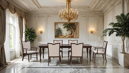 Westerham Dining Table w/ 18" Leaf - R&R Furniture Gallery (Fountain Valley, CA)