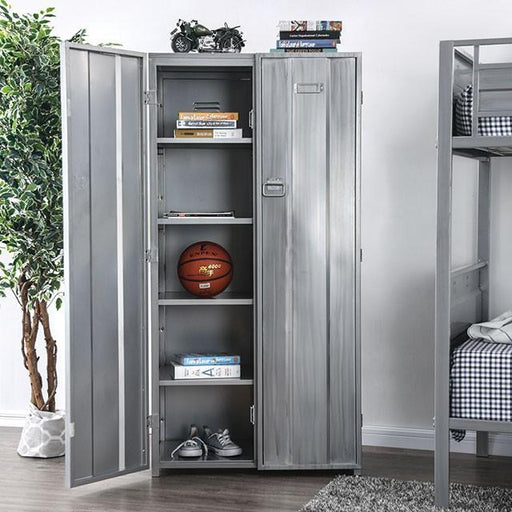 Zaheera Silver Large Locker - R&R Furniture Gallery (Fountain Valley, CA)