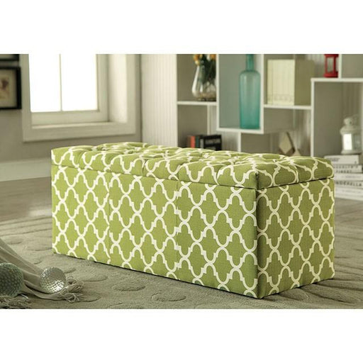 Zaira Storage Ottoman - R&R Furniture Gallery (Fountain Valley, CA)