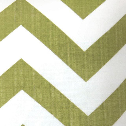 ZOE 22" X 22" Pillow, Green Chevron (2/CTN) - R&R Furniture Gallery (Fountain Valley, CA)