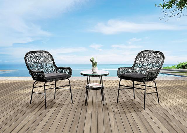 Zalika Conversation Set - R&R Furniture Gallery (Fountain Valley, CA)