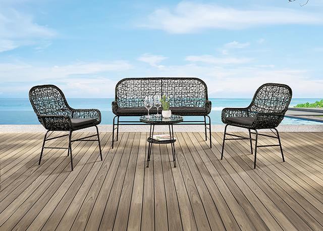 Zalika Conversation Set - R&R Furniture Gallery (Fountain Valley, CA)