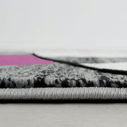 Niksar Gray/Purple 5' X 7' Area Rug - R&R Furniture Gallery (Fountain Valley, CA)