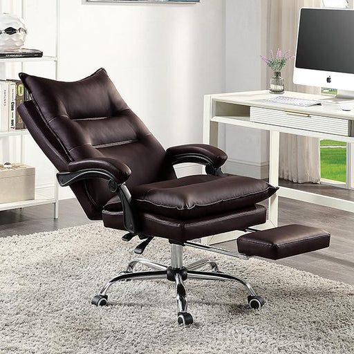 PERCE Office Chair, Brown - R&R Furniture Gallery (Fountain Valley, CA)