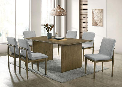 ST GALLEN Dining Table, Natural Tone/Light Gray - R&R Furniture Gallery (Fountain Valley, CA)