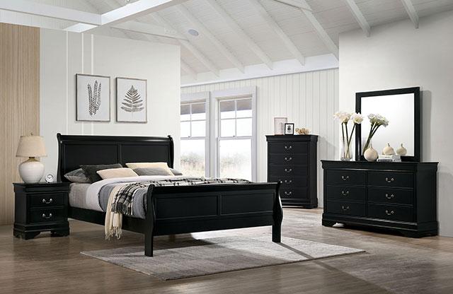 Louis Philippe Nightstand - R&R Furniture Gallery (Fountain Valley, CA)