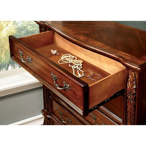ARTHUR Brown Cherry Chest - R&R Furniture Gallery (Fountain Valley, CA)