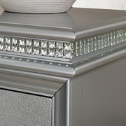 MADDIE Night Stand, Silver - R&R Furniture Gallery (Fountain Valley, CA)