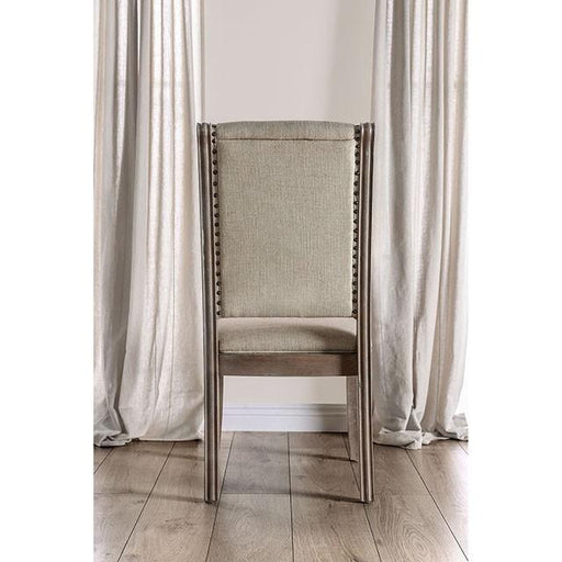 Patience Rustic Natural Tone Side Chair (2/CTN) - R&R Furniture Gallery (Fountain Valley, CA)