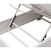 Somani Adjustable Chaise + End Table - R&R Furniture Gallery (Fountain Valley, CA)