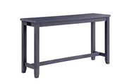 CAERLEON 4 Pc. Counter Ht. Table Set, Blue - R&R Furniture Gallery (Fountain Valley, CA)