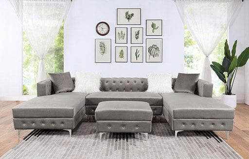 CIABATTONI Sectional, Gray - R&R Furniture Gallery (Fountain Valley, CA)