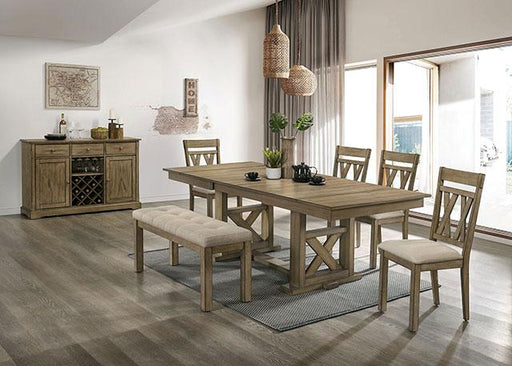 TEMPLEMORE Bench, Light Brown/Beige - R&R Furniture Gallery (Fountain Valley, CA)